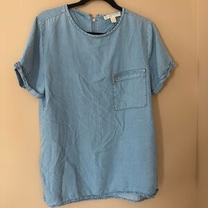 Michael Kors Blue Top